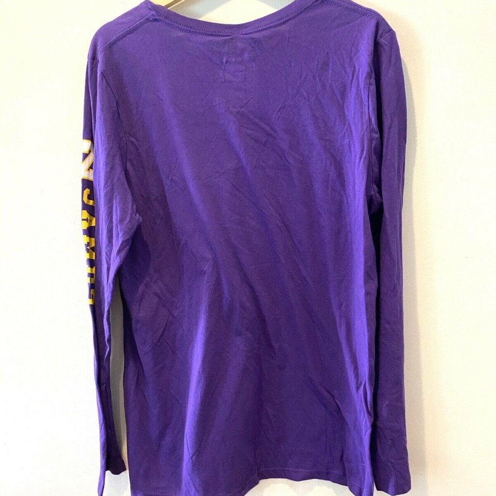 Lakers Fanatics “James 23” Purple Long Sleeve - Picture 7 of 7